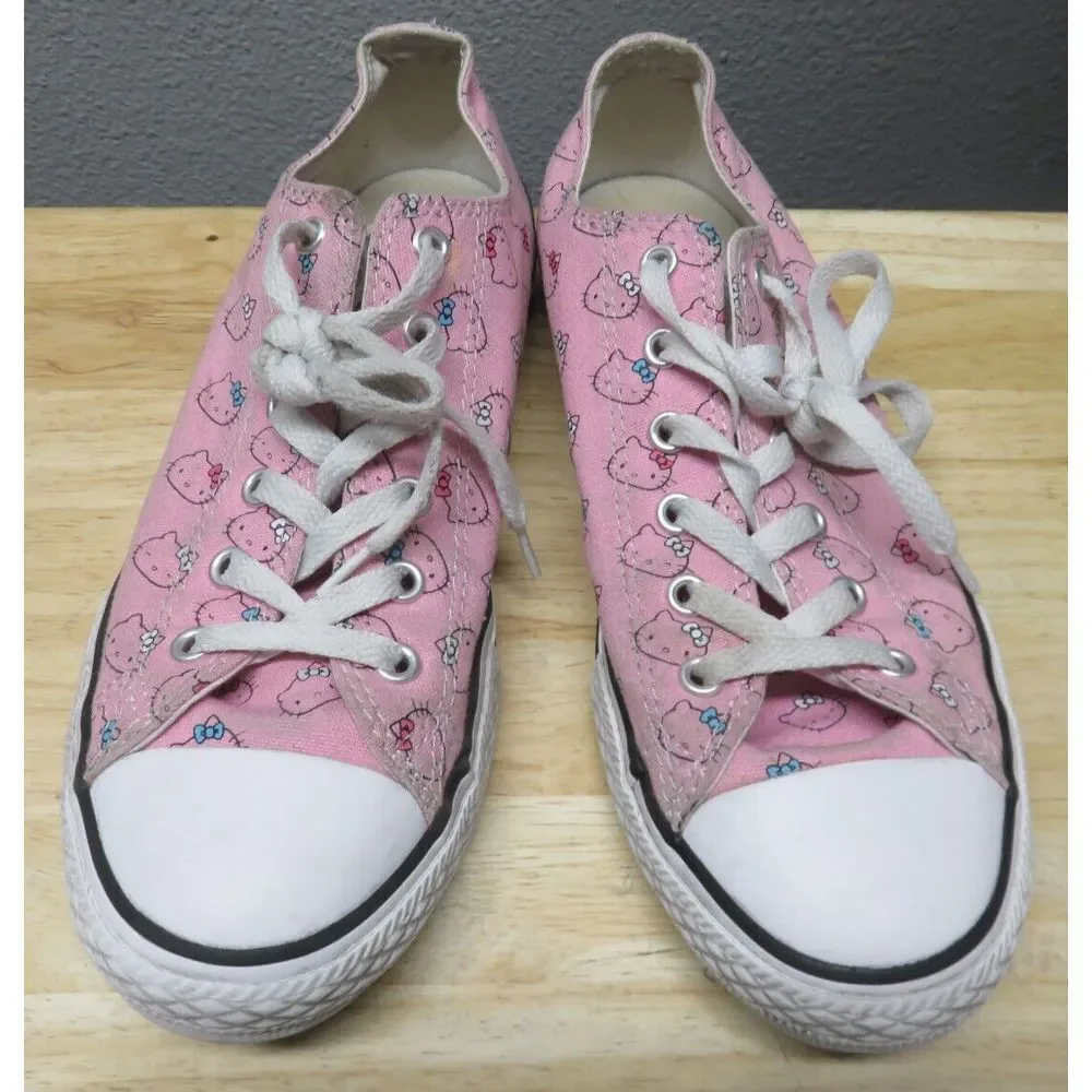 Converse‎ All Star Hello Kitty Junior Girls Size 5 Skateboarding Shoes 664638F